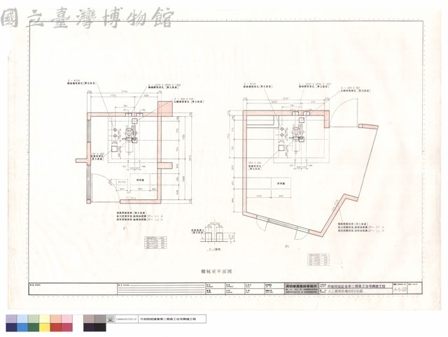 A、C棟電梯機械房平面圖藏品圖，第1張