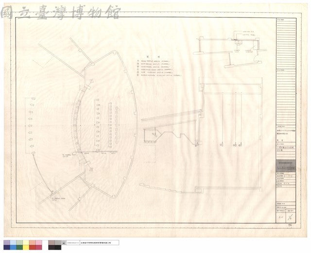 大禮堂舞台燈光設備設計圖藏品圖，第1張