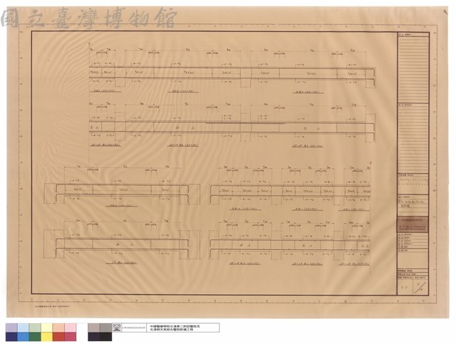 梁B3,B8,B9,B10,B12,B11配筋圖藏品圖，第1張