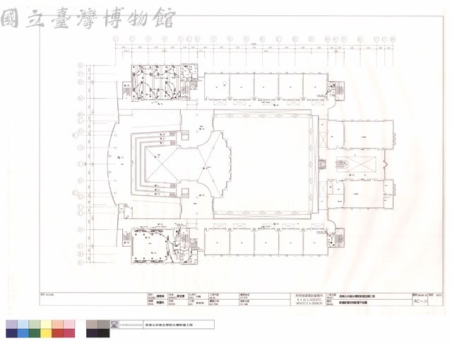 貳樓配電控制配置平面圖藏品圖，第1張