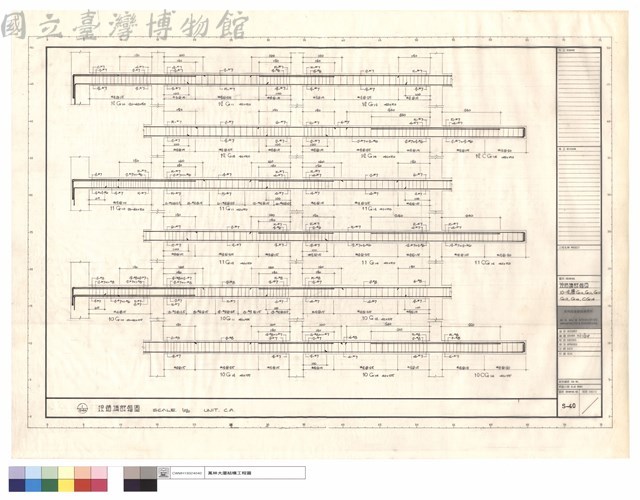 樑結構詳細圖10~12層G10、G11、G12、G13、G14、CG14藏品圖，第1張
