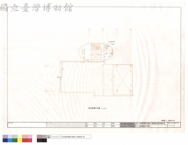 屋突壹層給水平面圖藏品圖，第1張