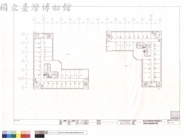 拾陸樓中央系統監控配置平面圖藏品圖，第1張