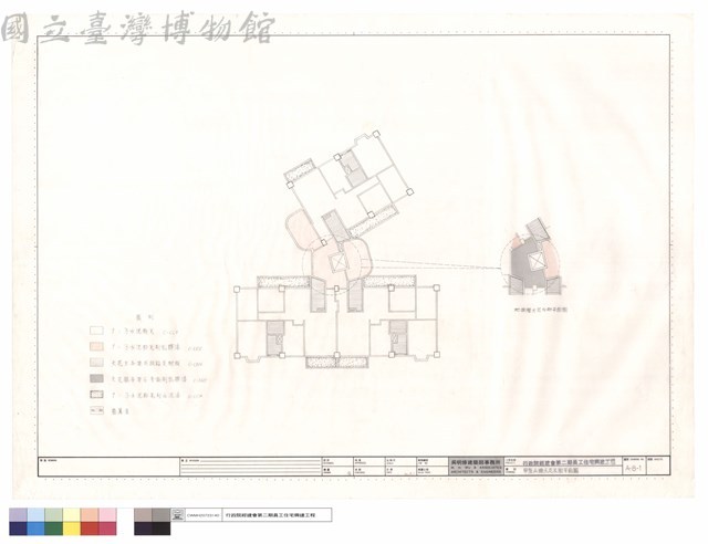 甲型A棟天花反射平面圖藏品圖，第1張
