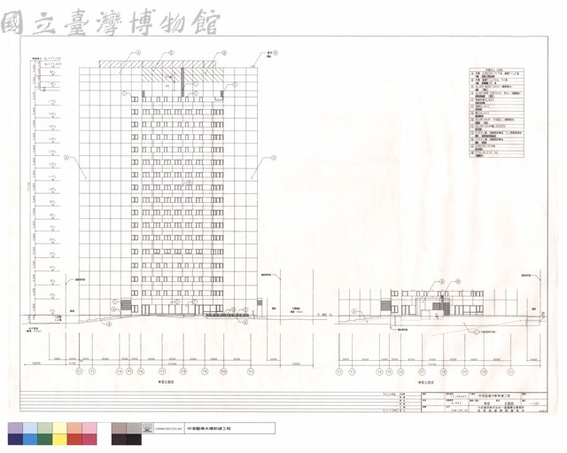 東面立面圖藏品圖，第1張