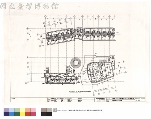 六層風管配置平面圖藏品圖，第1張