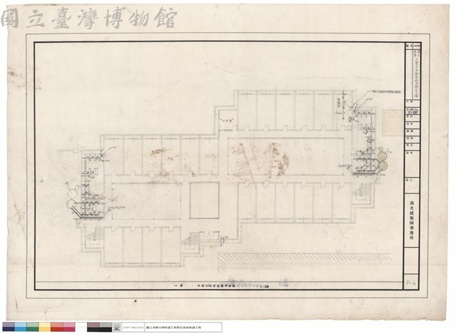 一層汙排水配管設備平面圖藏品圖，第1張