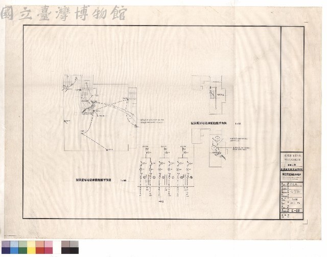 電氣工程/屋頂層電燈插座平面圖藏品圖，第1張
