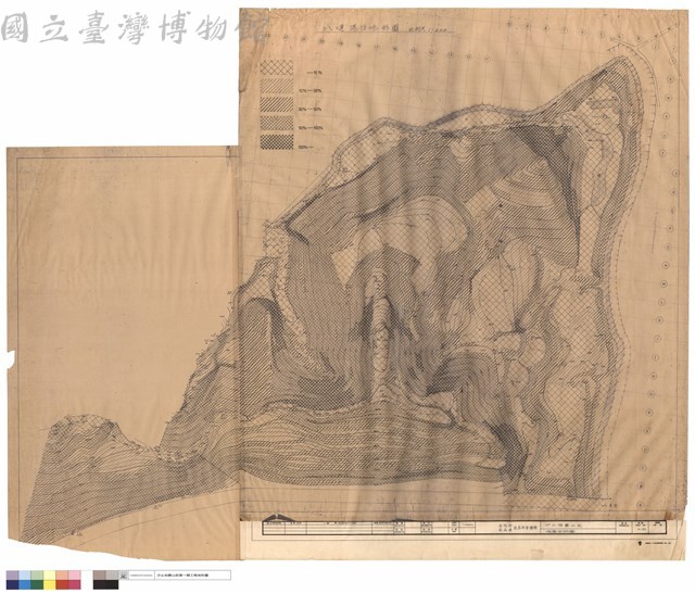 坡度分析圖藏品圖，第1張