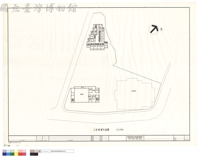 陸層平面圖(乙案)藏品圖，第1張