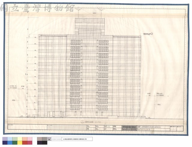 西南向立面圖藏品圖，第1張