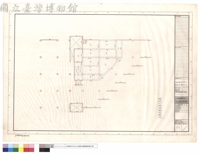圖書館參樓夾層結構平面圖藏品圖，第1張