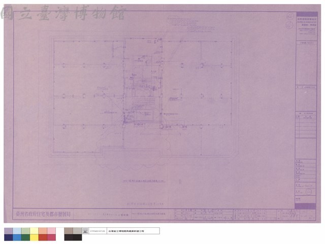 地下二樓動力幹線及插座設備平面圖藏品圖，第1張