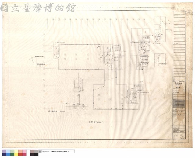 屋頂平面層(學員宿舍)藏品圖，第1張