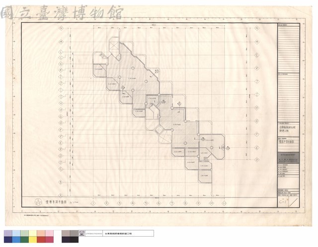 壹層平頂平面圖藏品圖，第1張