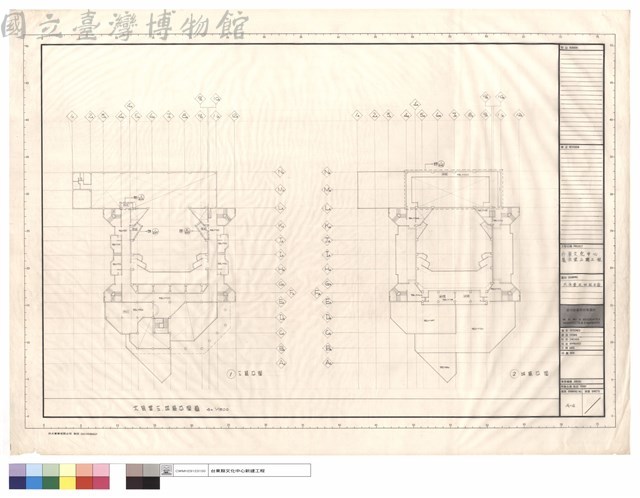 大會堂三,四層平面藏品圖，第1張