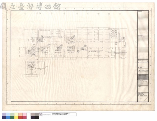三層A區給水平面圖藏品圖，第1張