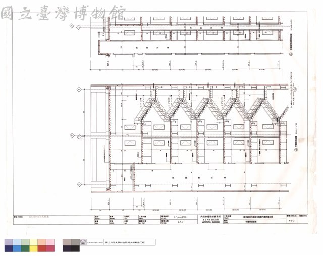 甲樓梯剖面圖藏品圖，第1張