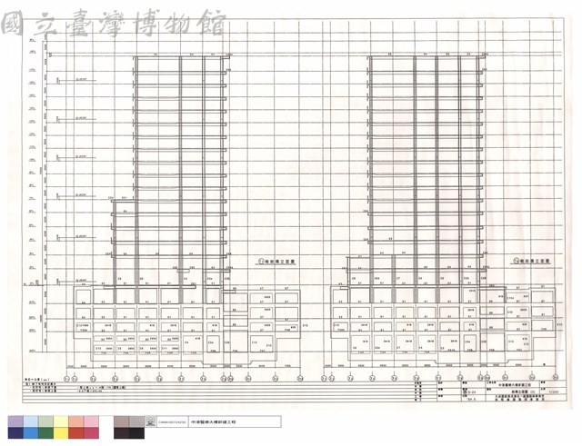 結構立面圖(3)藏品圖，第1張