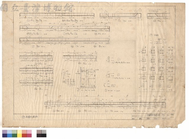 原建築結構詳圖藏品圖，第1張