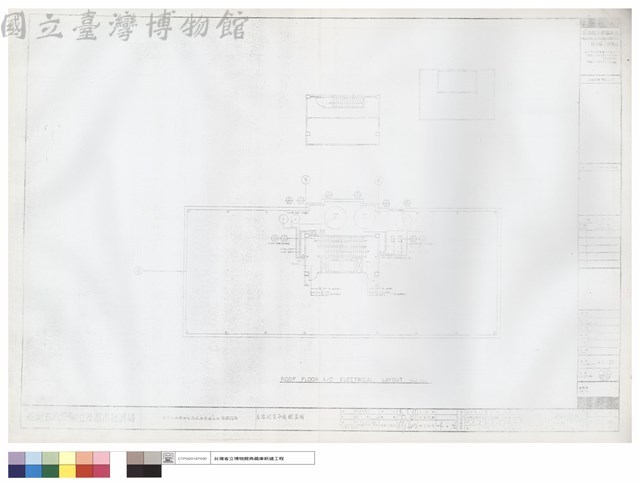 屋頂配電平面配置圖藏品圖，第1張