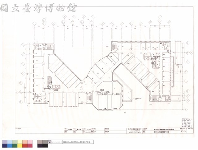 陸樓中央系統監控配置平面圖藏品圖，第1張