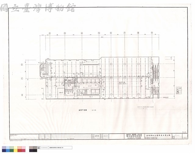 參層撒水設備平面藏品圖，第1張