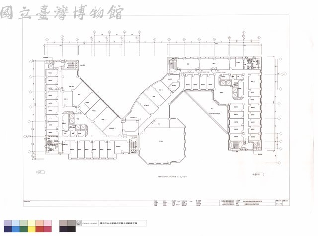 柒層安全自動化系統平面圖藏品圖，第1張