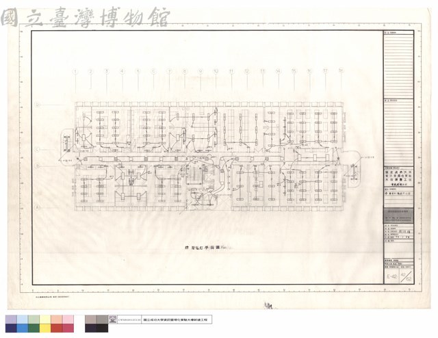 肆層電燈插座平面圖藏品圖，第1張