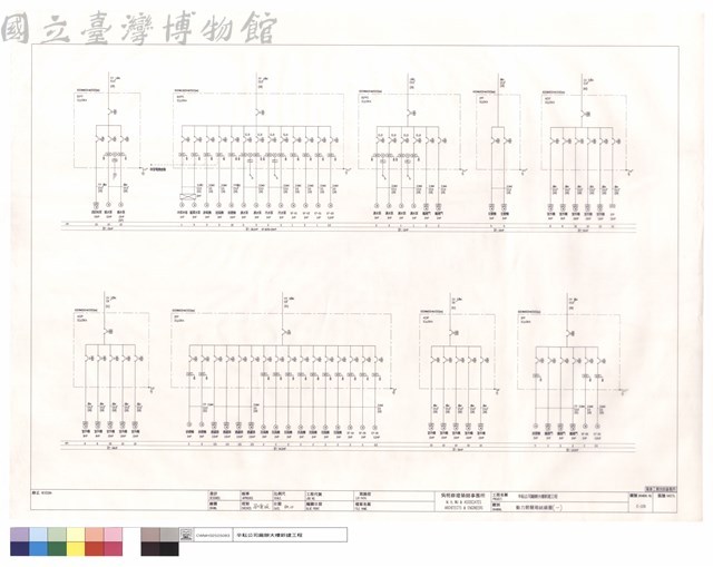 動力開關箱結線圖(一)藏品圖，第1張