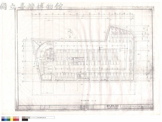 地下伍層電氣設備工程平面圖藏品圖，第1張