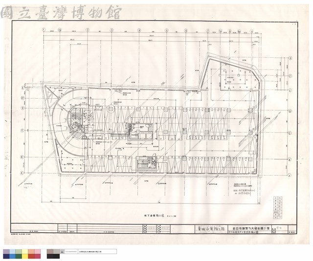 地下參層消防火警設備施工圖藏品圖，第1張
