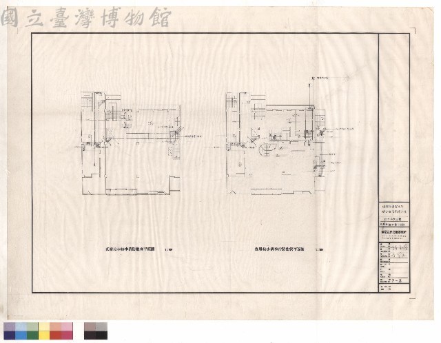 給水排水工程/貳參層給水管平面圖藏品圖，第1張
