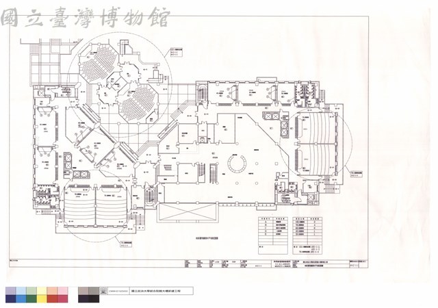 地面層視聽器材平面配置圖藏品圖，第1張