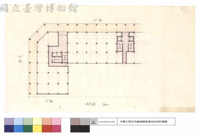 一層平面藏品圖，第1張