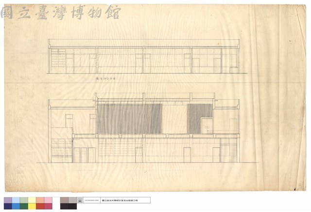 樓層部分立面藏品圖，第1張
