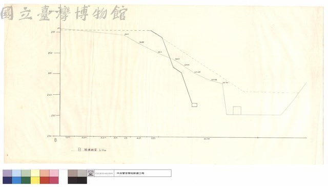 B線橫斷面藏品圖，第1張
