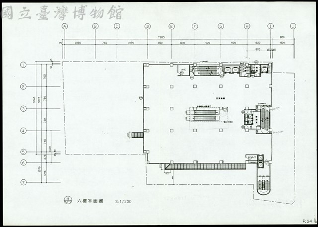 六樓平面圖藏品圖，第1張