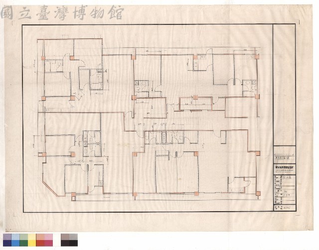 標準層平面大樣藏品圖，第1張