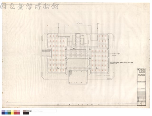 壹層天花平面圖藏品圖，第1張