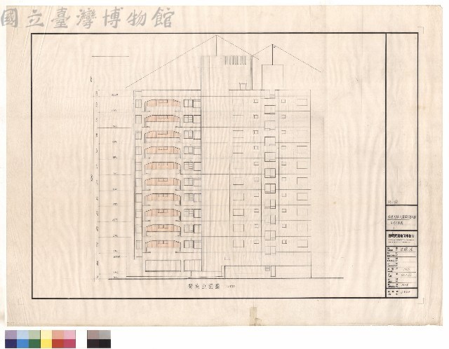 背向立面圖藏品圖，第1張