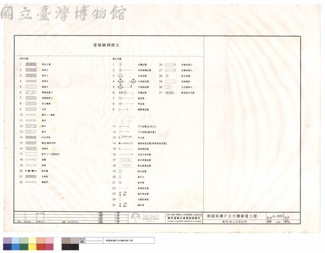 圖例,標示及總說明藏品圖，第1張
