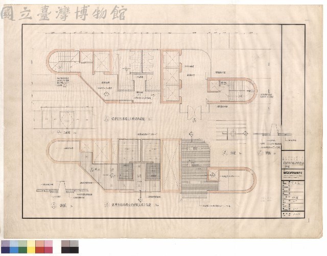貳層至拾參層公共梯間平面詳圖藏品圖，第1張