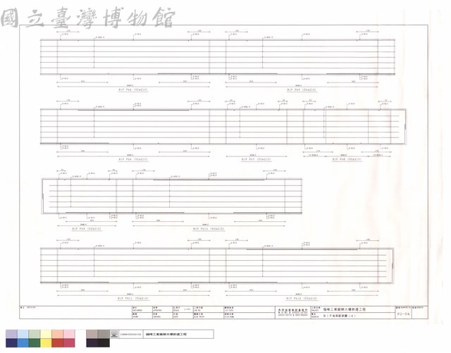 B1F地梁配筋圖(4)藏品圖，第1張