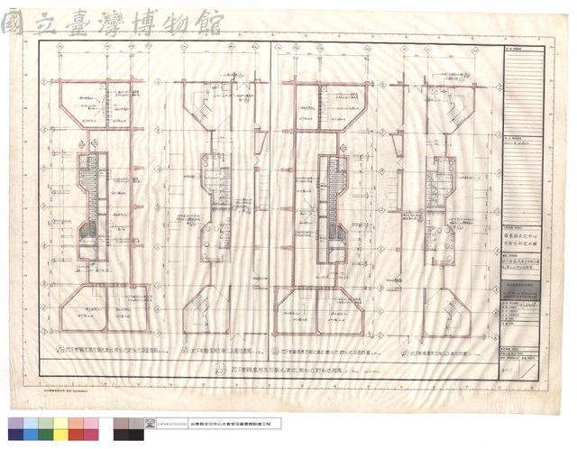 地下室觀眾席左右側化糞池,廢水池,貯水池詳圖藏品圖，第1張