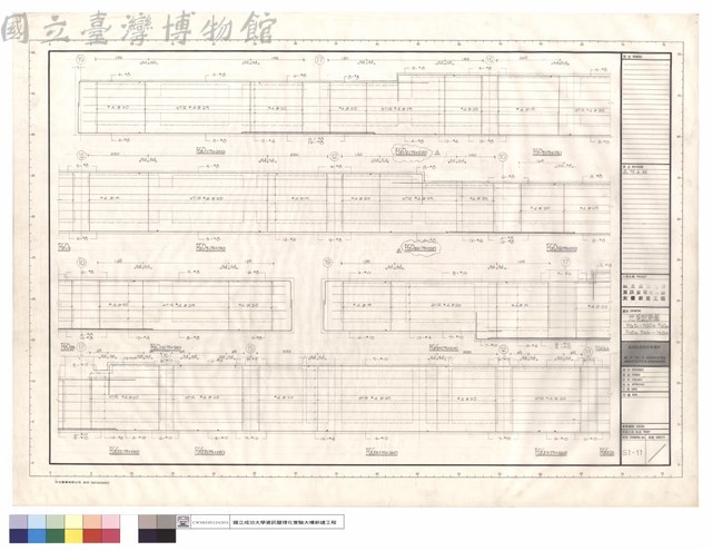 地梁配筋圖FGD1~FGD3,FGD2a,FGD1a,FGG1~FGG4藏品圖，第1張