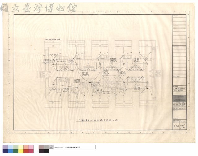 六樓護士呼叫系統平面圖藏品圖，第1張