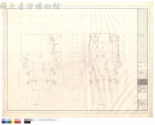 貳.叁樓平面圖藏品圖，第1張