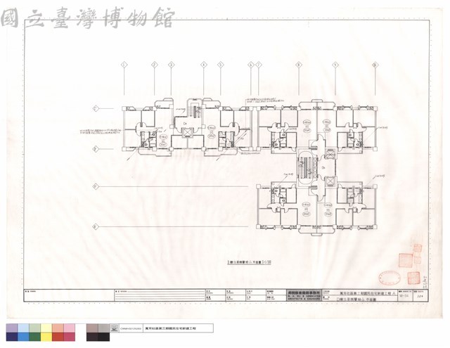 D棟伍至捌層給水平面圖藏品圖，第1張