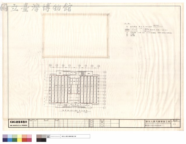 辦公層地板配管設備平面圖藏品圖，第1張